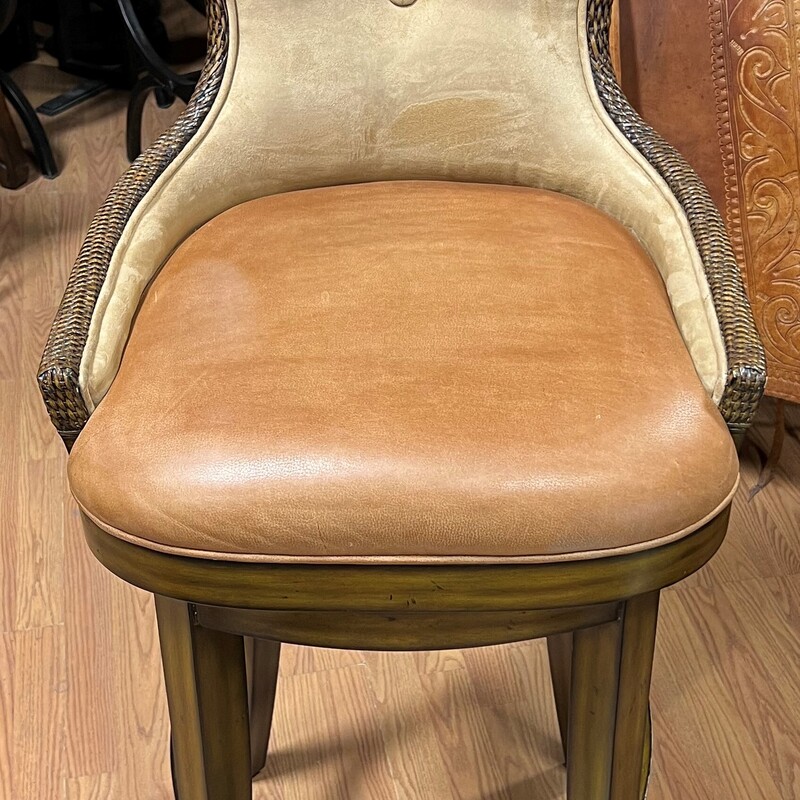 Palecek Rhodes Studded Barstools
Fabric, Leather
45in(H) 32in(Seat)