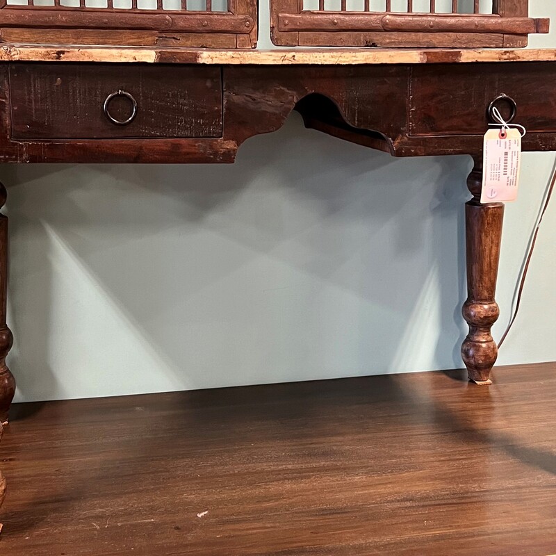 Reclaimed Wood Rustic Desk
Painted, 2 Drawers
47in(W) 24in(D) 30in(H)