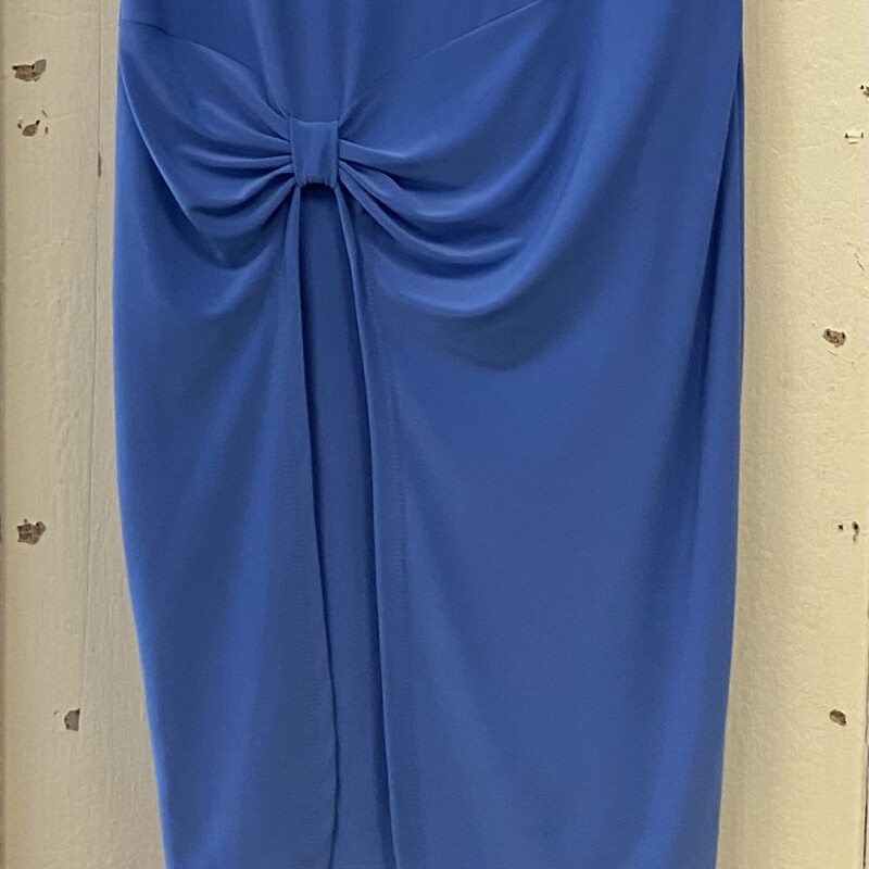 Blue Gther Slit Dress<br />
Blue<br />
Size: S R $119