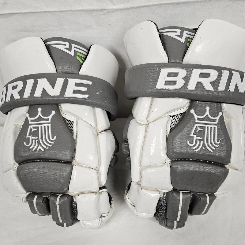 Pre-owned Brine RP3 Pannell Mens Lacrosse Gloves, Size: M, MSRP $119.99
