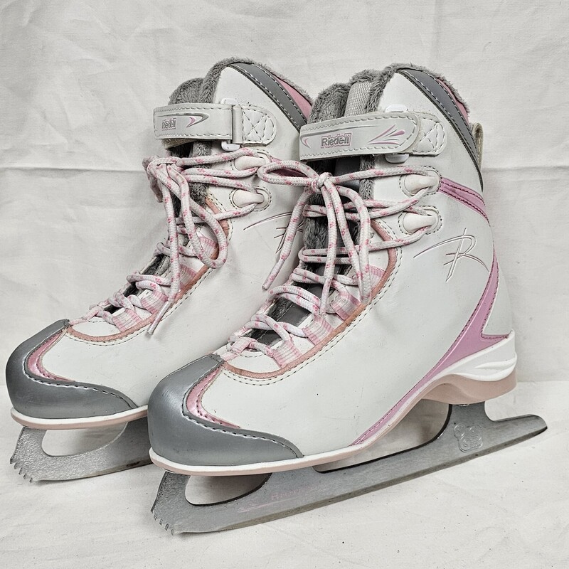 Pre-owned Riedell Soar Soft Boot Girls Figure Skates, Size: , MSRP $89.99