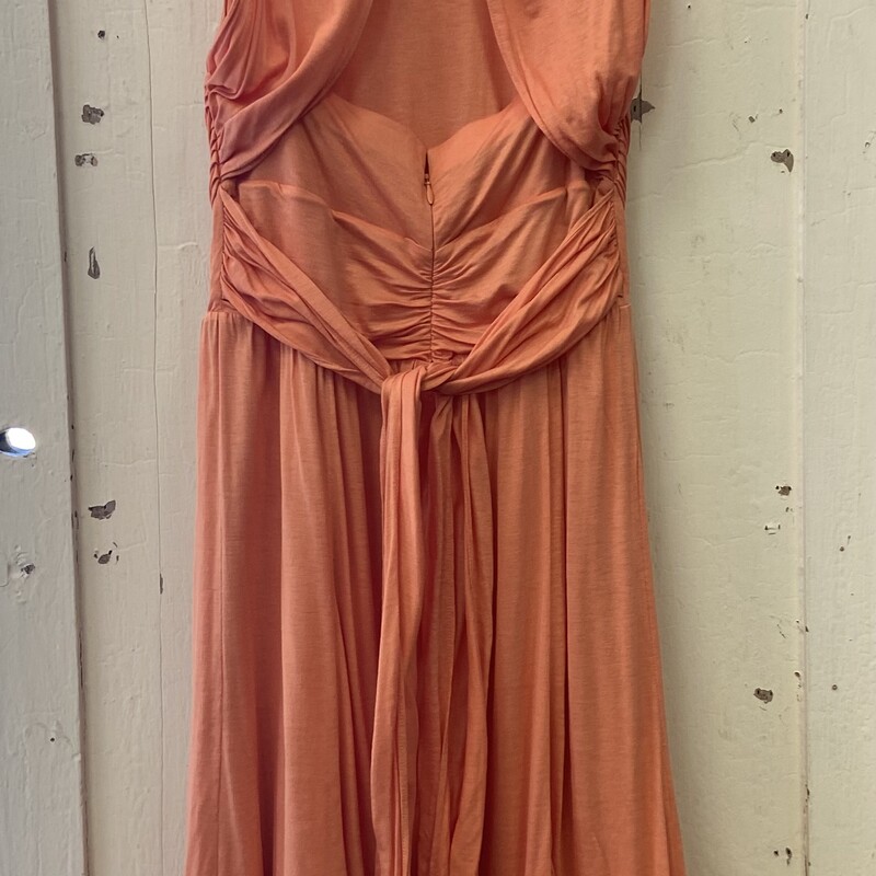 Org Tie Slvless Dress
Orange
Size: 2