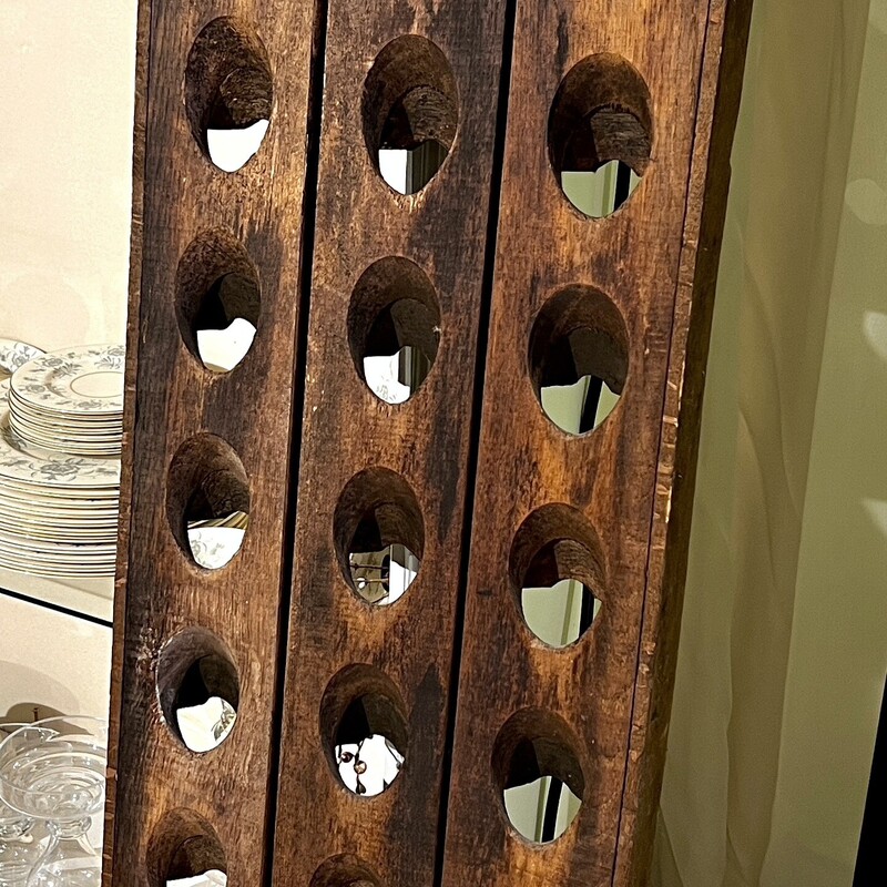 Wine Rack Riddling, 30 Bottl,
Size: 15x20x60