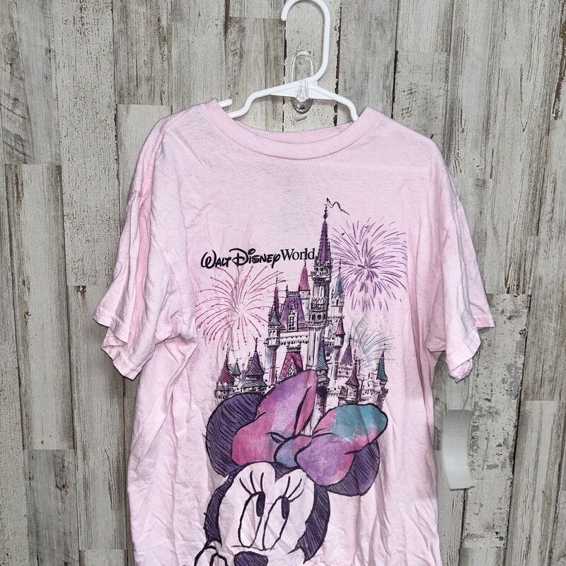 7/8 Pink Disney Castle Te