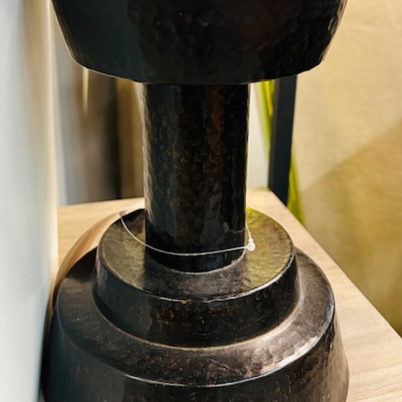Pottery Barn Round Pillar Holder
Black Size: 5.5 x 9H