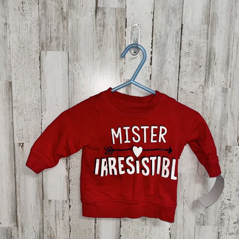 3M Mister Irresistible Te, Red, Size: Boy 0-9m