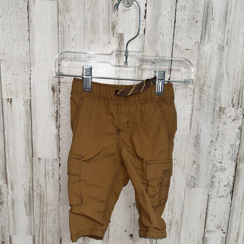 3/6M Tan Cargo Pants, Tan, Size: Boy 0-9m