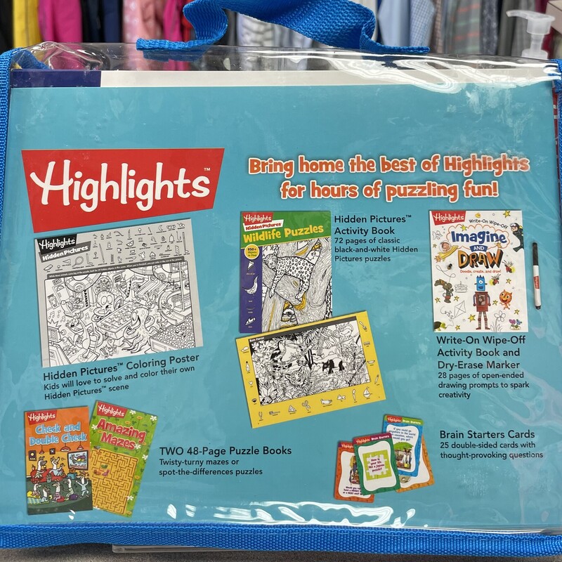 Highlights Puzzling Fun, Multi, Size: Paperback
Open Bag