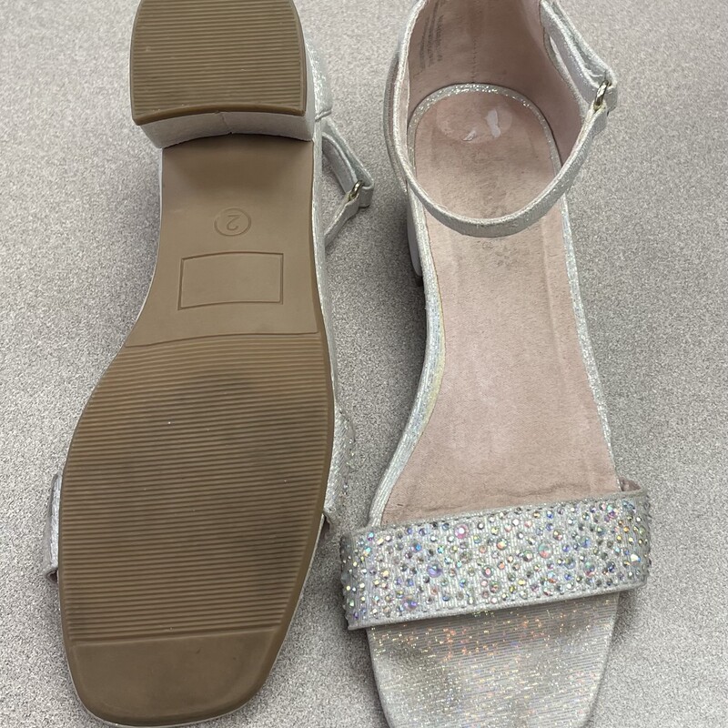 Dynasty Mini Heel, Glitter, Size: 2Y