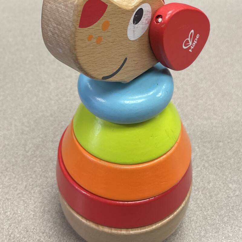 Pepe And Friends Stacking Wooden Toy , Multi, Size: Pre-owned