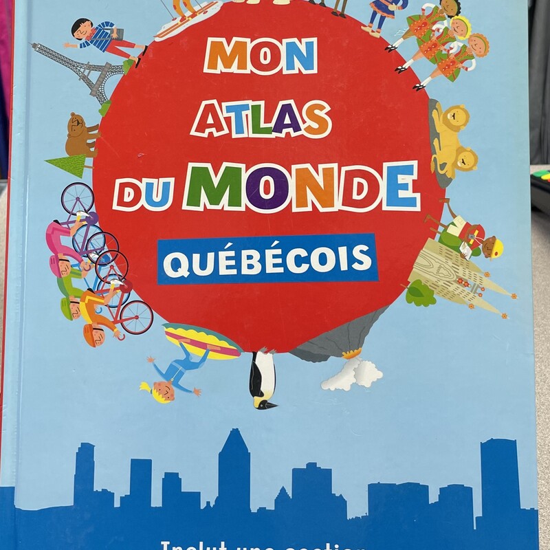Mon Atlas Du Monde, Multi, Size: Hardcover
Small Tear  back Cover