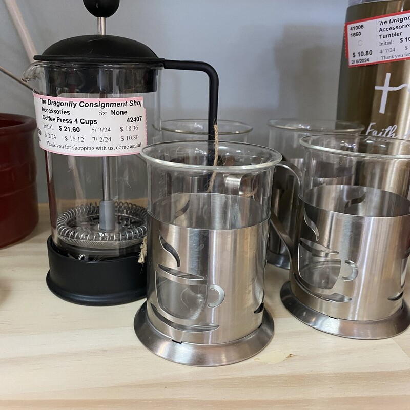 Coffee Press 4 Cups