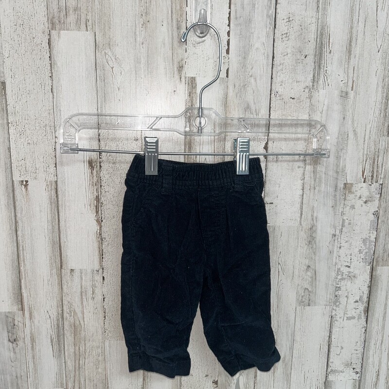 3M Black Corduroy Pants, Black, Size: Boy 0-9m