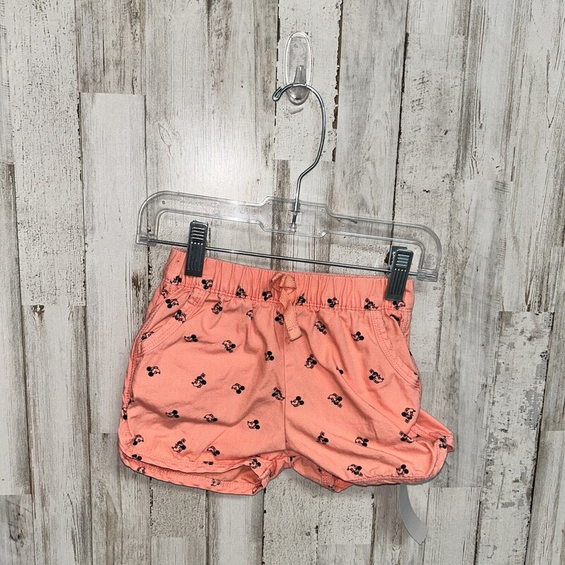 3T Orange Mickey Shorts