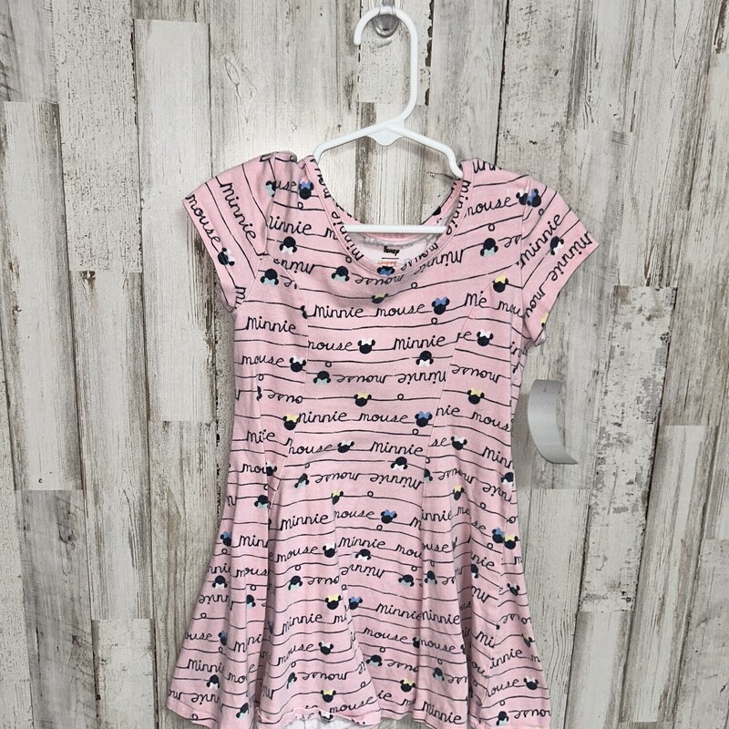 5T Pink Minnie Tunic, Pink, Size: Girl 5T