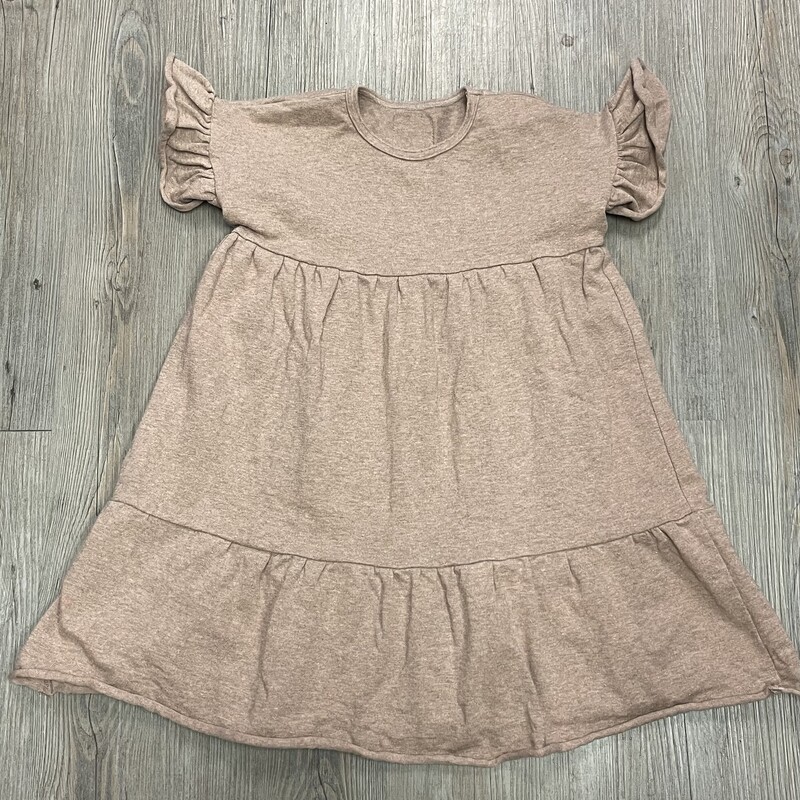 Huttelihut Dress, Brown, Size: 6Y