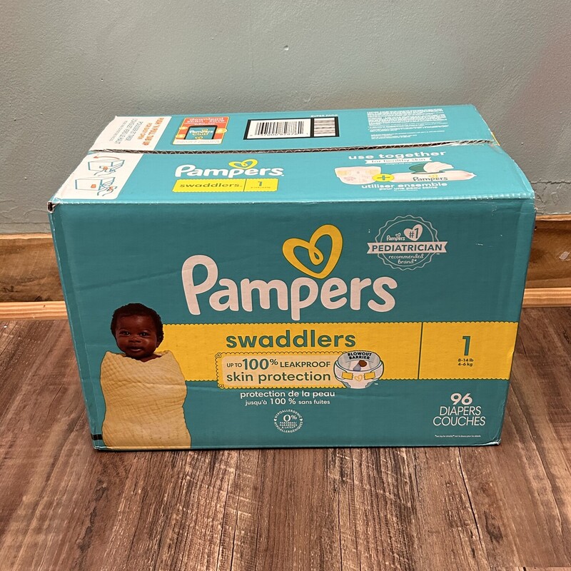 Pampers 96ct Size 1 Diape