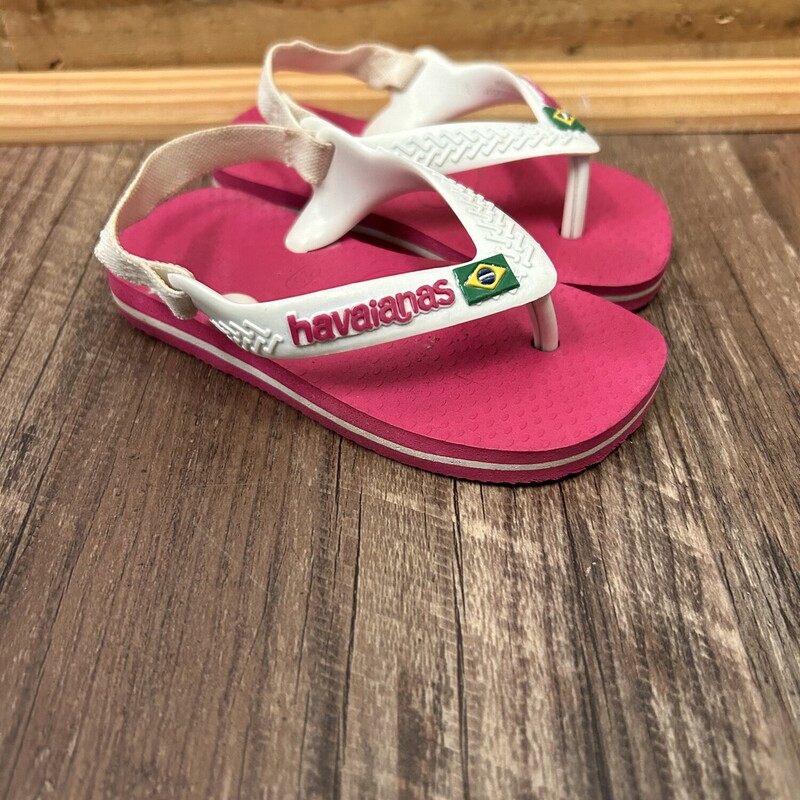Brazil Havaianas, Pink, Size: Shoes 6