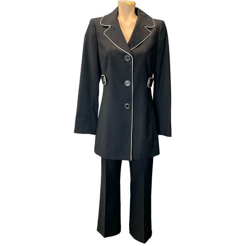 Le Suit Suit Pants/blzr S, Black, Size: S