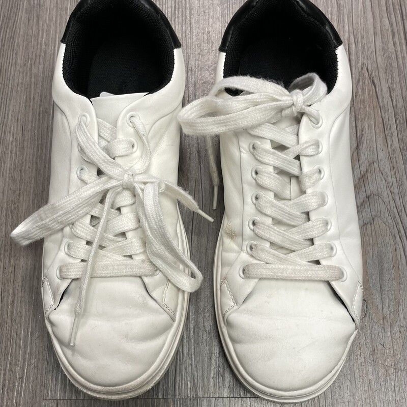 Zara Lace Up Sneaker, White, Size: 6Y