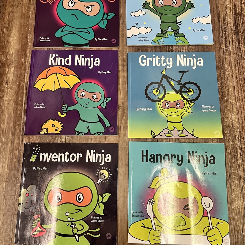 Life Hack Ninjas 35bk Set, Multi, Size: Book<br />
<br />
Retails between $185-$350 new.<br />
<br />
*From the publishers website*<br />
<br />
Ninja Life Hacks empowers children by creating books that:<br />
• Promote a growth mindset and problem-solving<br />
• Cultivate self-confidence<br />
• Help them deal with difficult emotions and feelings<br />
• Prepare them for life’s challenges