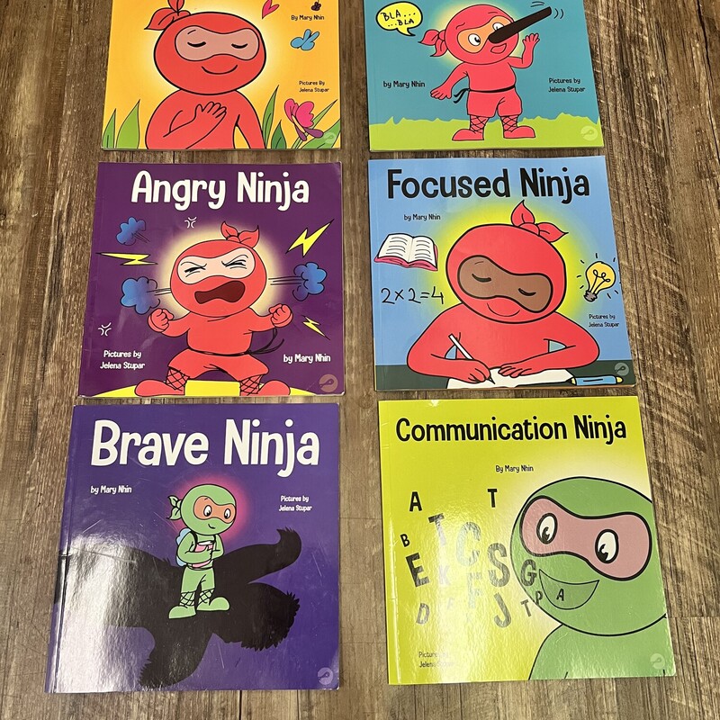 Life Hack Ninjas 35bk Set, Multi, Size: Book

Retails between $185-$350 new.

*From the publishers website*

Ninja Life Hacks empowers children by creating books that:
• Promote a growth mindset and problem-solving
• Cultivate self-confidence
• Help them deal with difficult emotions and feelings
• Prepare them for life’s challenges