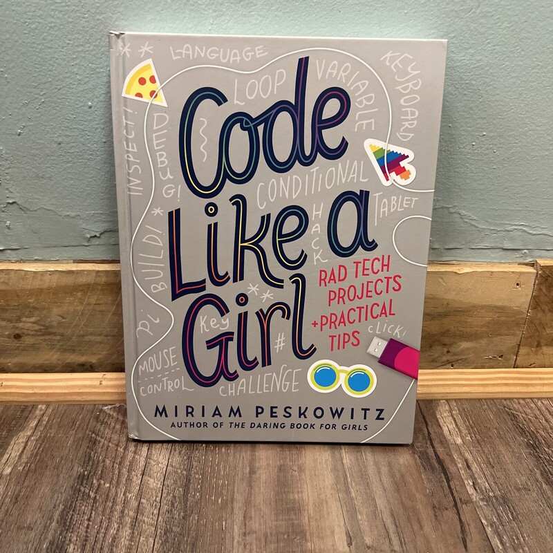 Code Like A Girl, Silver, Size: Book

*Full Retail $21.99*