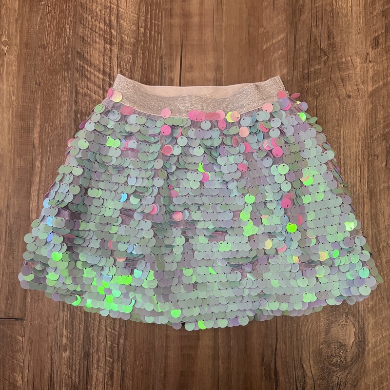 Hatley Sequin Skirt, Babyblue, Size: 3 Toddler
