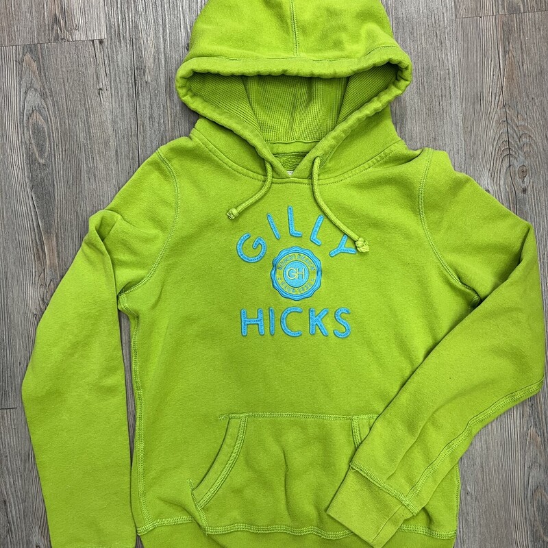Gilly Hicks Hoodie, Green, Size: 12Y