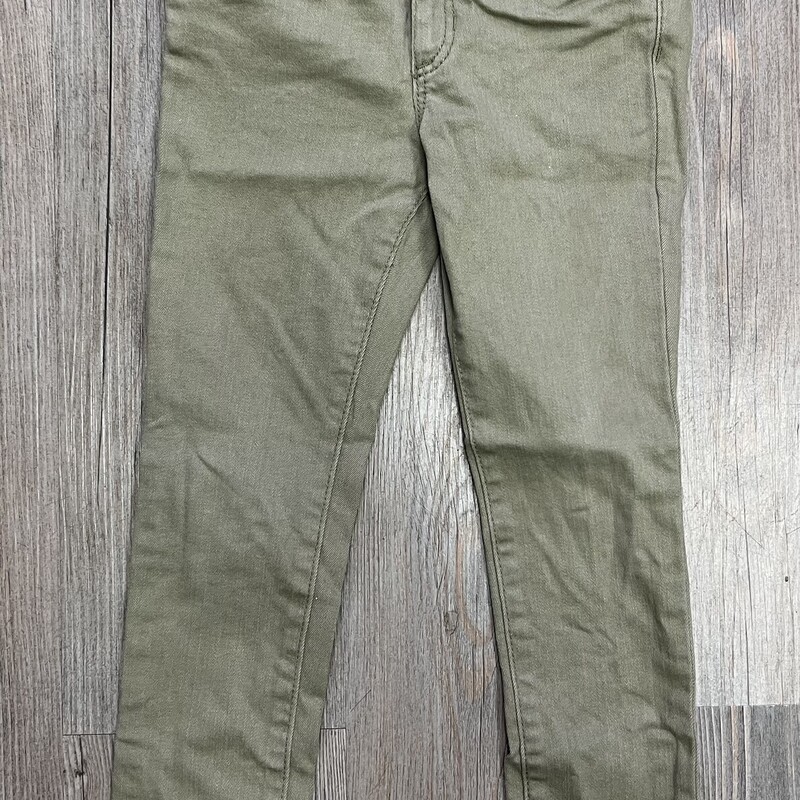 H&M Skinny Jeans, Olive, Size: 4-5Y