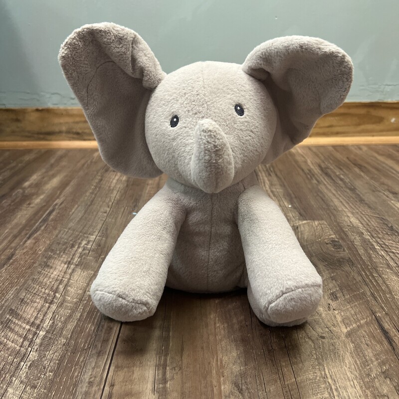 Baby Gund Music Elephant, Gray, Size: Plush