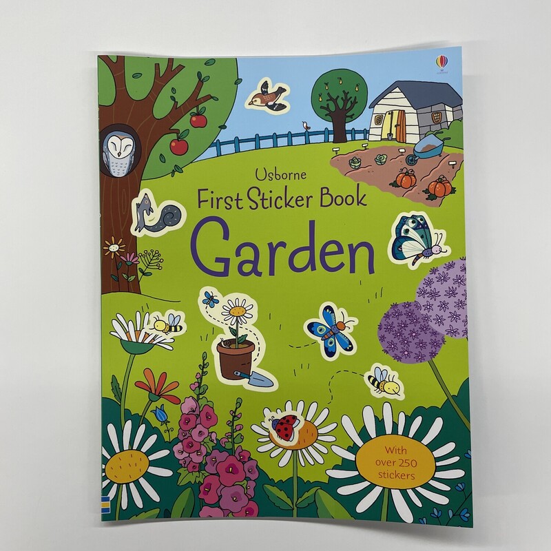 First Sticker Book Garden, Size: Sticker, Item: NEW