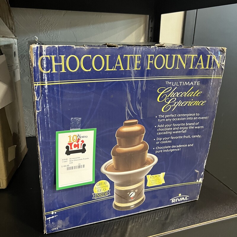 New Chocolate Fountain