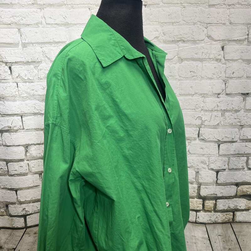 Zara, Green, Size: Large