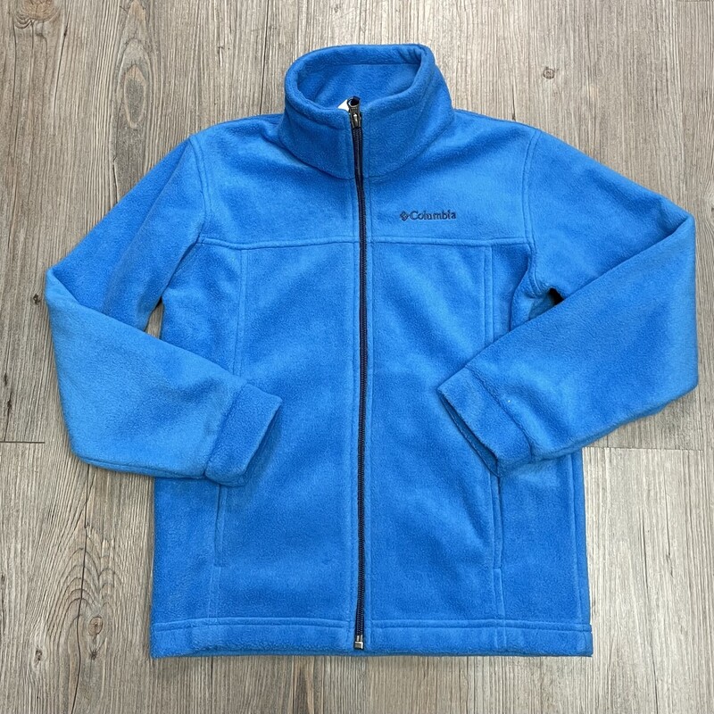 Columbia Fleece Sweater, Blue, Size: 8Y