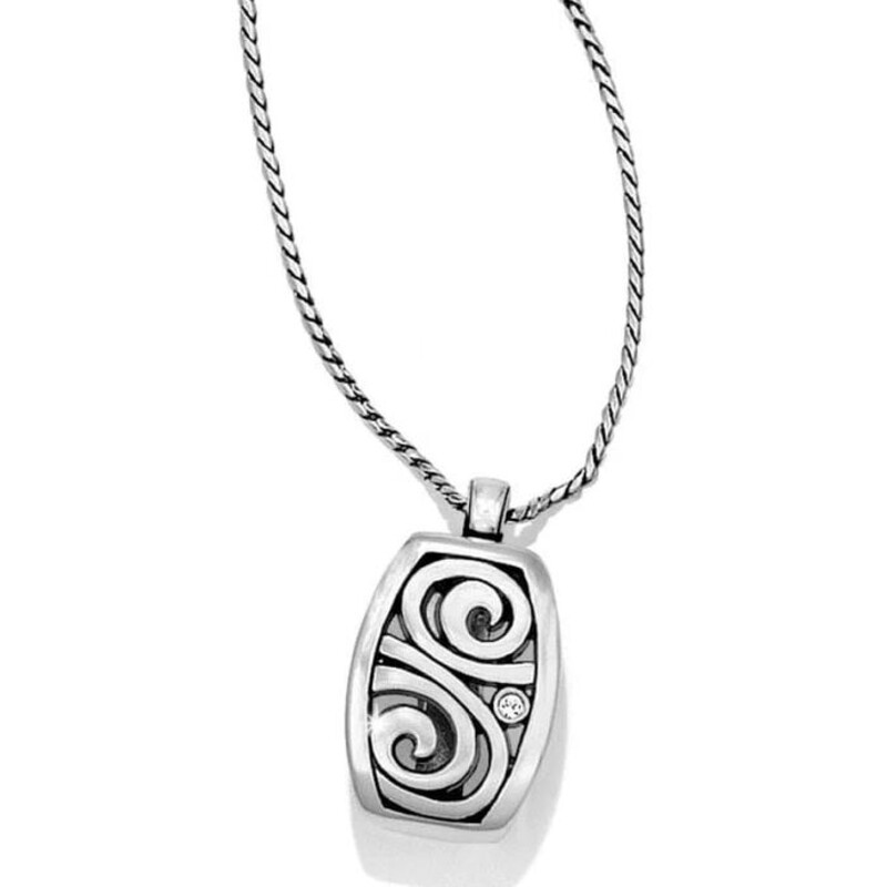 Brighton London Groove Clip Necklace
Silver Size: 34L
Retails: $52.00