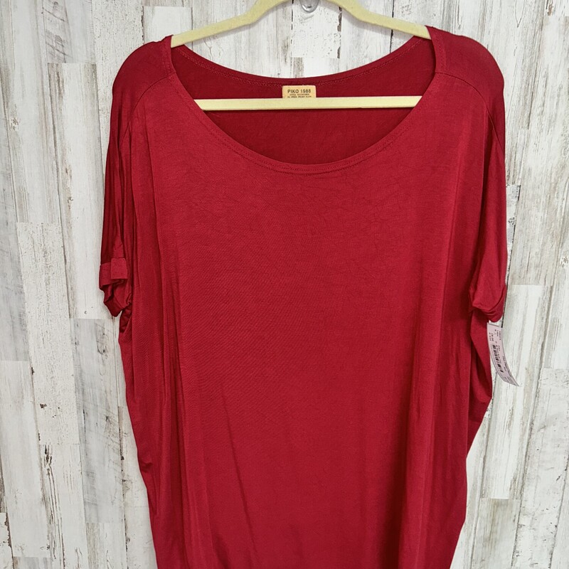 M Red Soft Tee