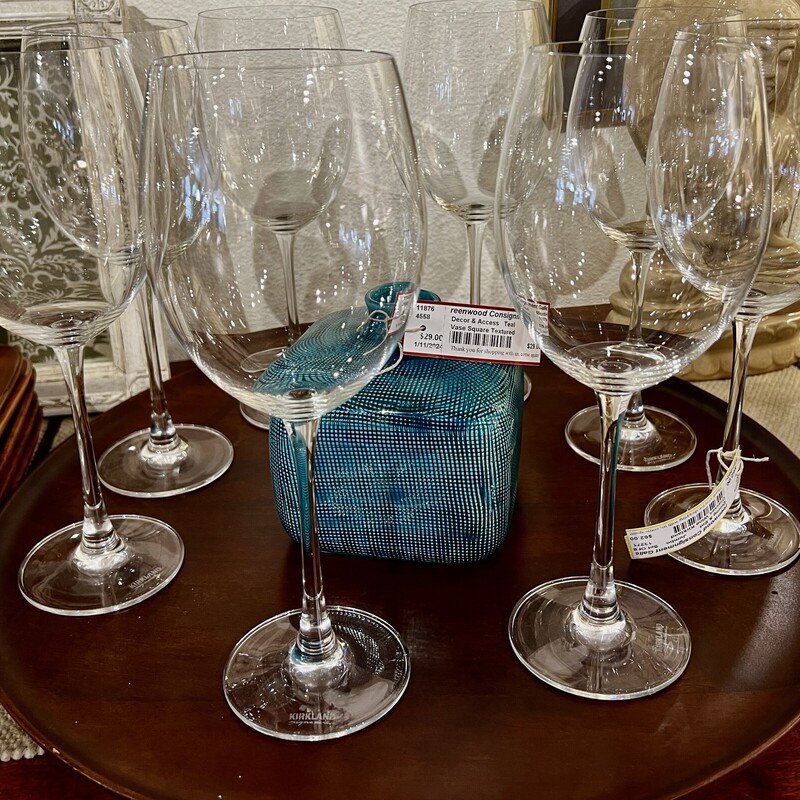 Glasses Wine Kirkland, Jumbo,
Size: Set Of 8