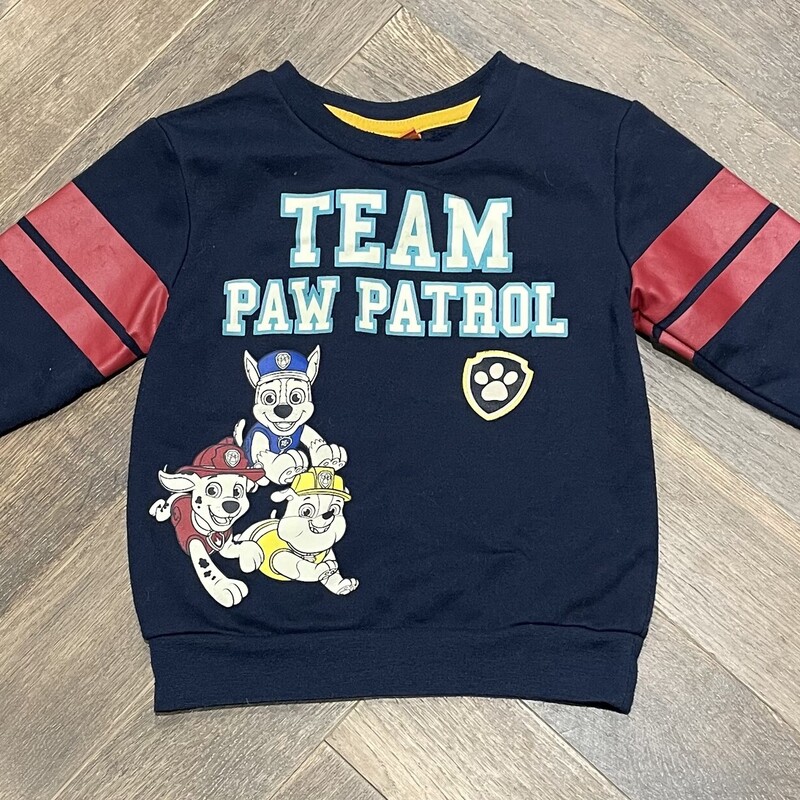 Paw Patrol Sweatshirt, Navy, Size: 3Y