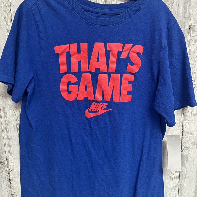14/16 Thats Game Tee, Blue, Size: Boy 10 Up