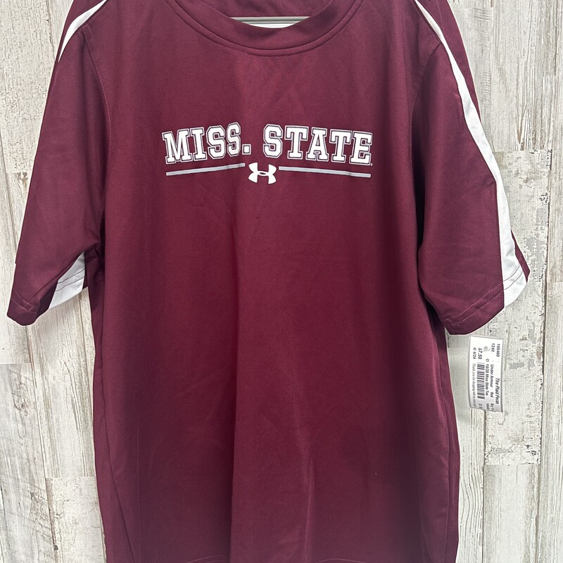 18/20 Miss State Tee, Red, Size: Boy 10 Up