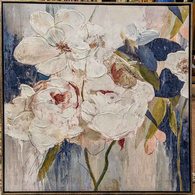 Floral Framed Canvas