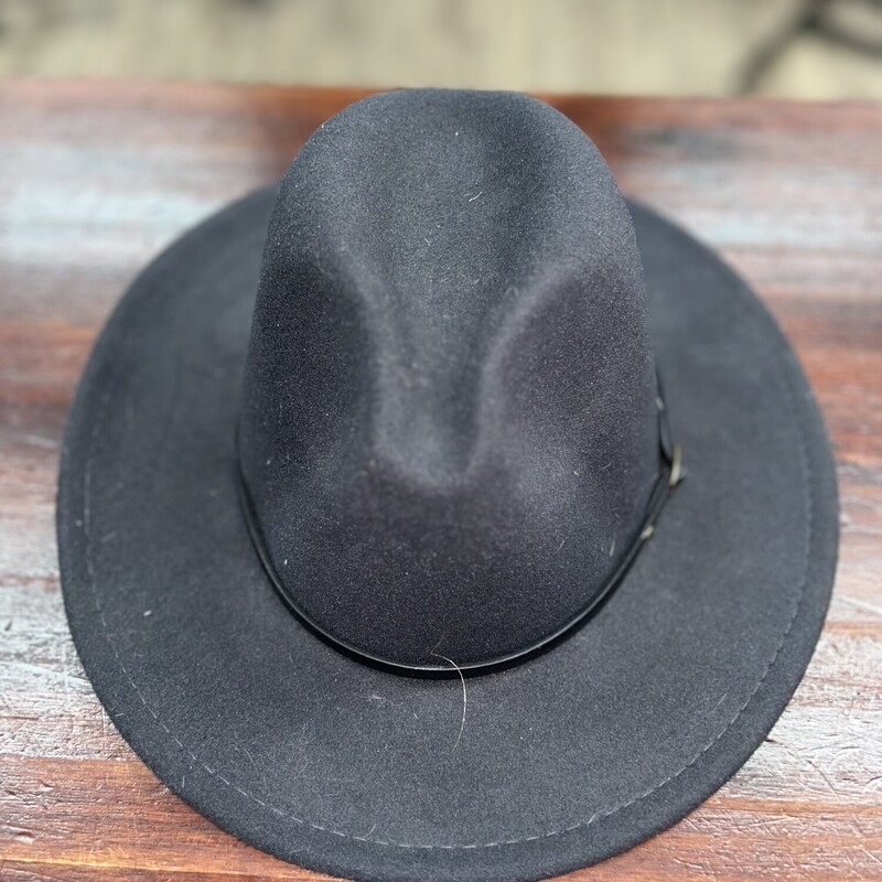 Charcoal Buckle Hat