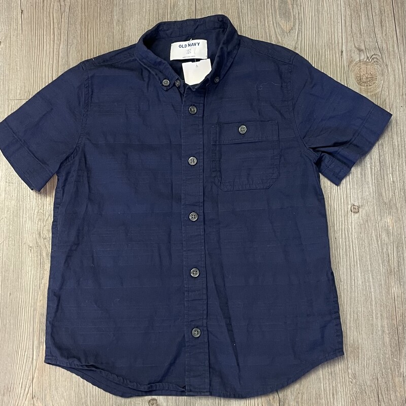 Old Navy Shirt, Navy, Size: 6-7Y