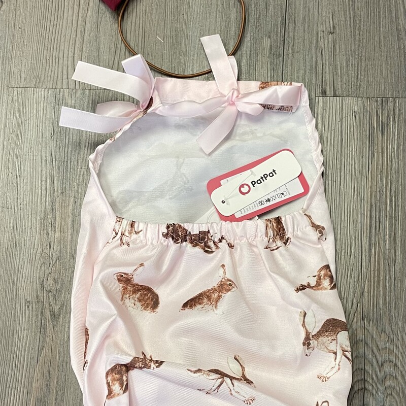 Patpat Onesie, Pink, Size: 12-M<br />
Includes Headband<br />
NEW!