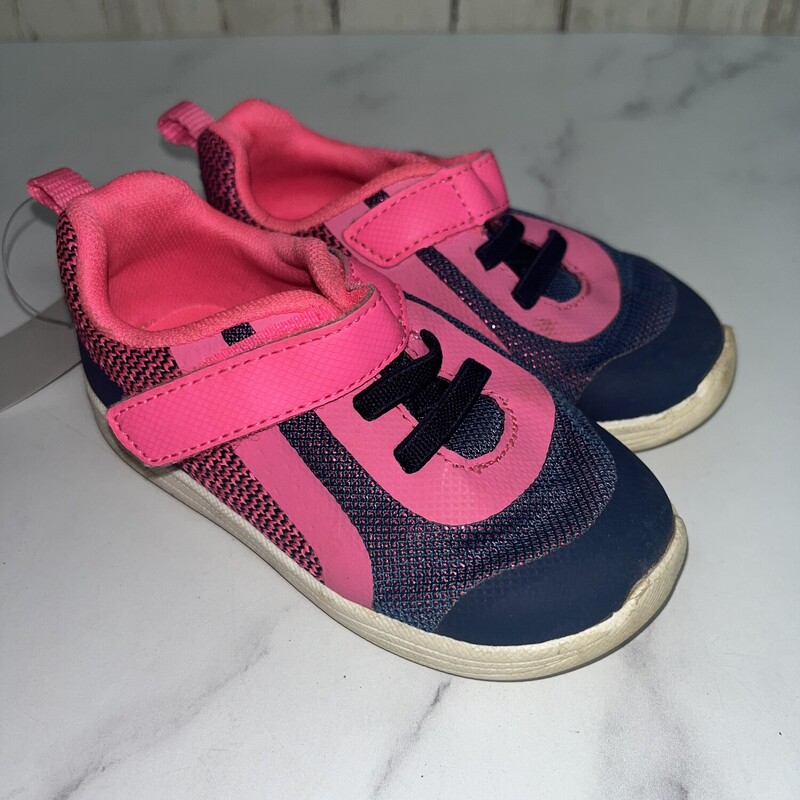 6 Navy/Pink Tennis Shoes