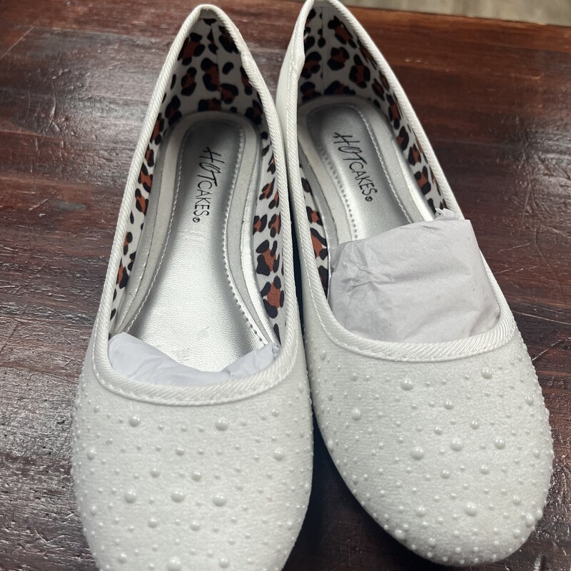 NEW Y3 White Pearl Flats, White, Size: Shoes Y3