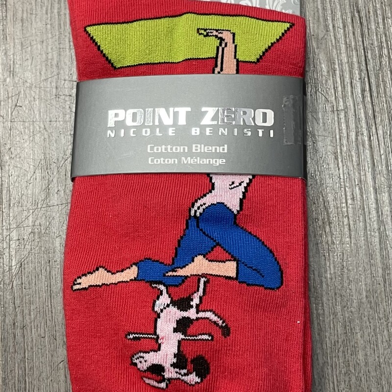 Point Zero Socks, Multi, Size: 9T-11Y Shoe Size