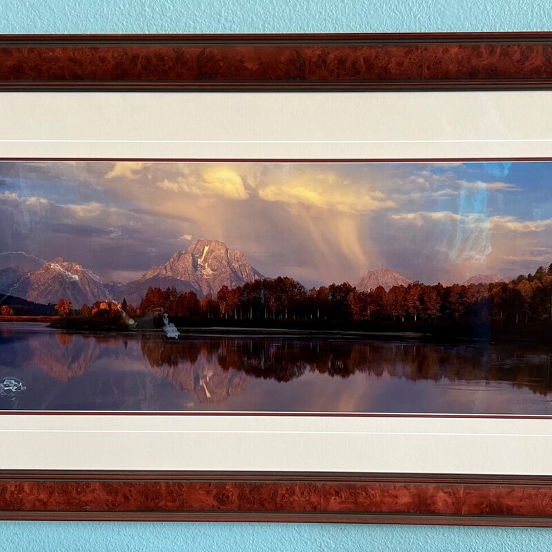 Mangelsen Grand Teton, Signed, Limited
60in x 29in