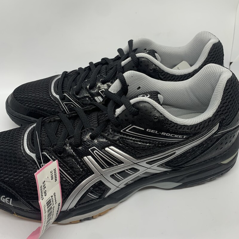 Asics Sneaker  Gel, Blk/sil, Size: 8.5<br />
<br />
All Sales Are Final<br />
No Returns<br />
Pick Up In Store Within 7 Days Of Purchase<br />
or<br />
Have It Shipped<br />
<br />
Thanks for Shopping With Us :-)